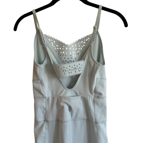 Free People Movement Touch The Sky Scallop Trim Onesie, Size S - Picture 9 of 11